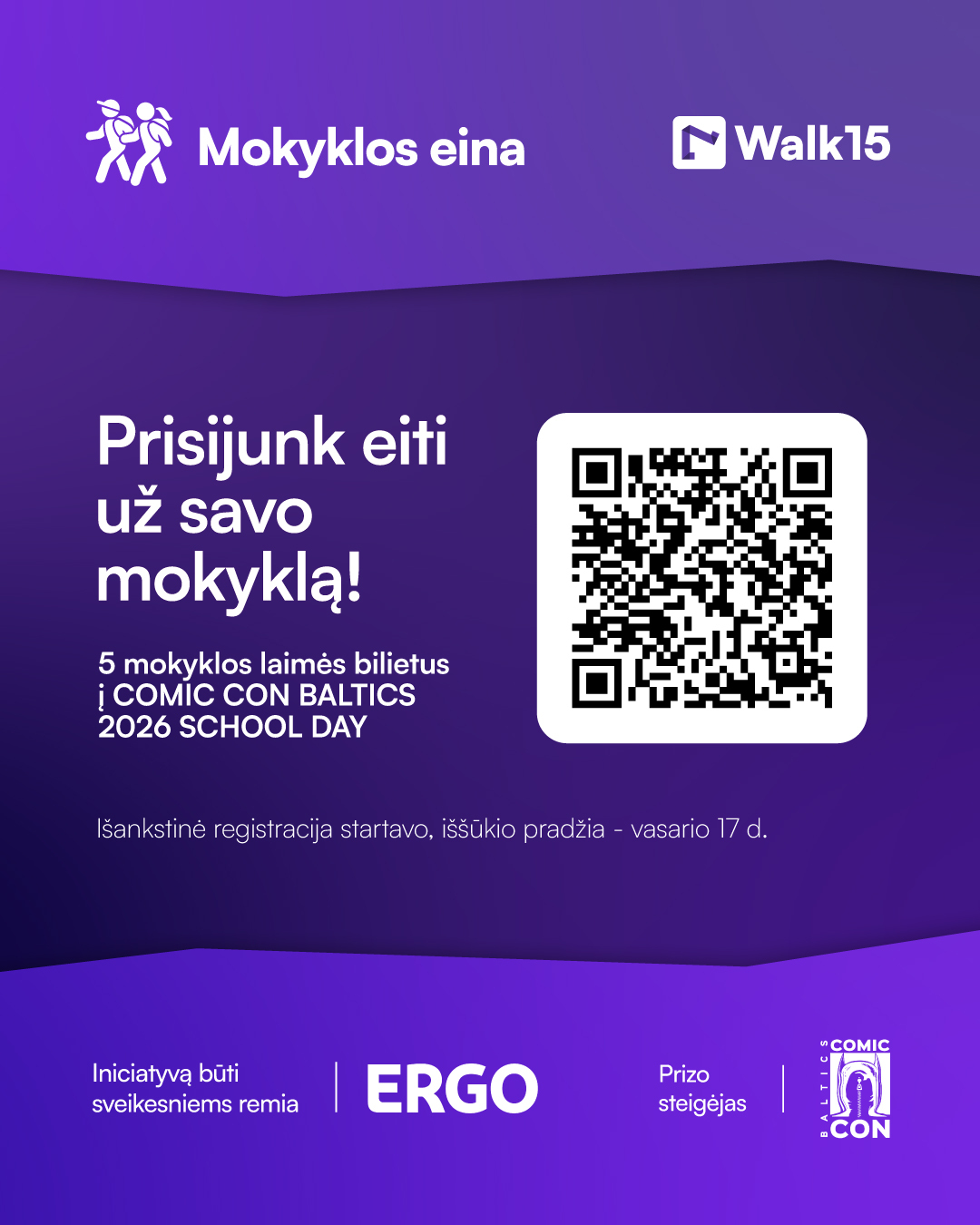 Mokyklos eina 2026